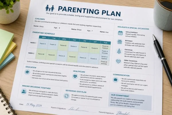 Understand parenting plans Scarborough